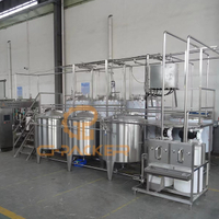 Mesin Sterilisasi Pelat Sterilisasi UHT 5T/H Otomatis Untuk Jalur Pengisian Minuman