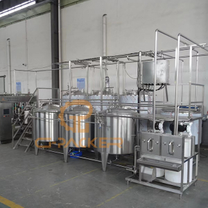 Awtomatikong 5T/H UHT Sterilizer Plate Sterilizer Machine Para sa Mga Linya ng Pagpuno ng Inumin
