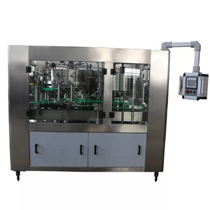 ອັດຕະໂນມັດ 3 in 1 Piston Filling Valve Sauces Filling And Capping Machine Rinsing Filling And Capping Machine