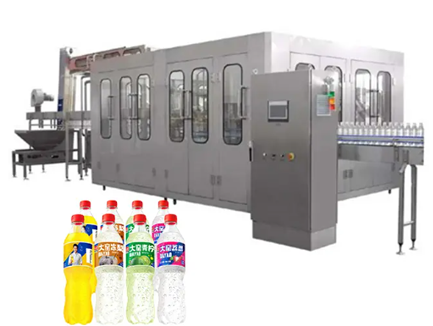 T&auml;ytt&ouml;koneet juomateollisuudessa: vedest&auml; hiilihapotettuihin juomiin